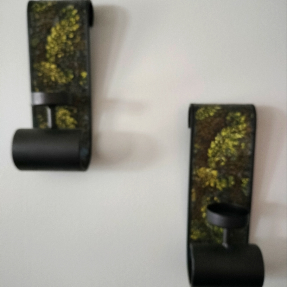 (2) WALL SCONCES